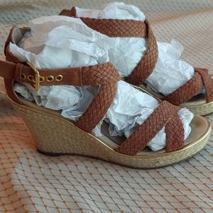 Sperry braided leather espadrillde